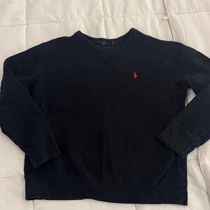Polo Ralph Lauren Black Boys Black Sweatshirt